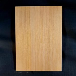 Finished 5 x 7 Maple Plaque