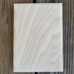 Curly Poplar Plaques - 5 x 7 - 10 count + 1 Free
